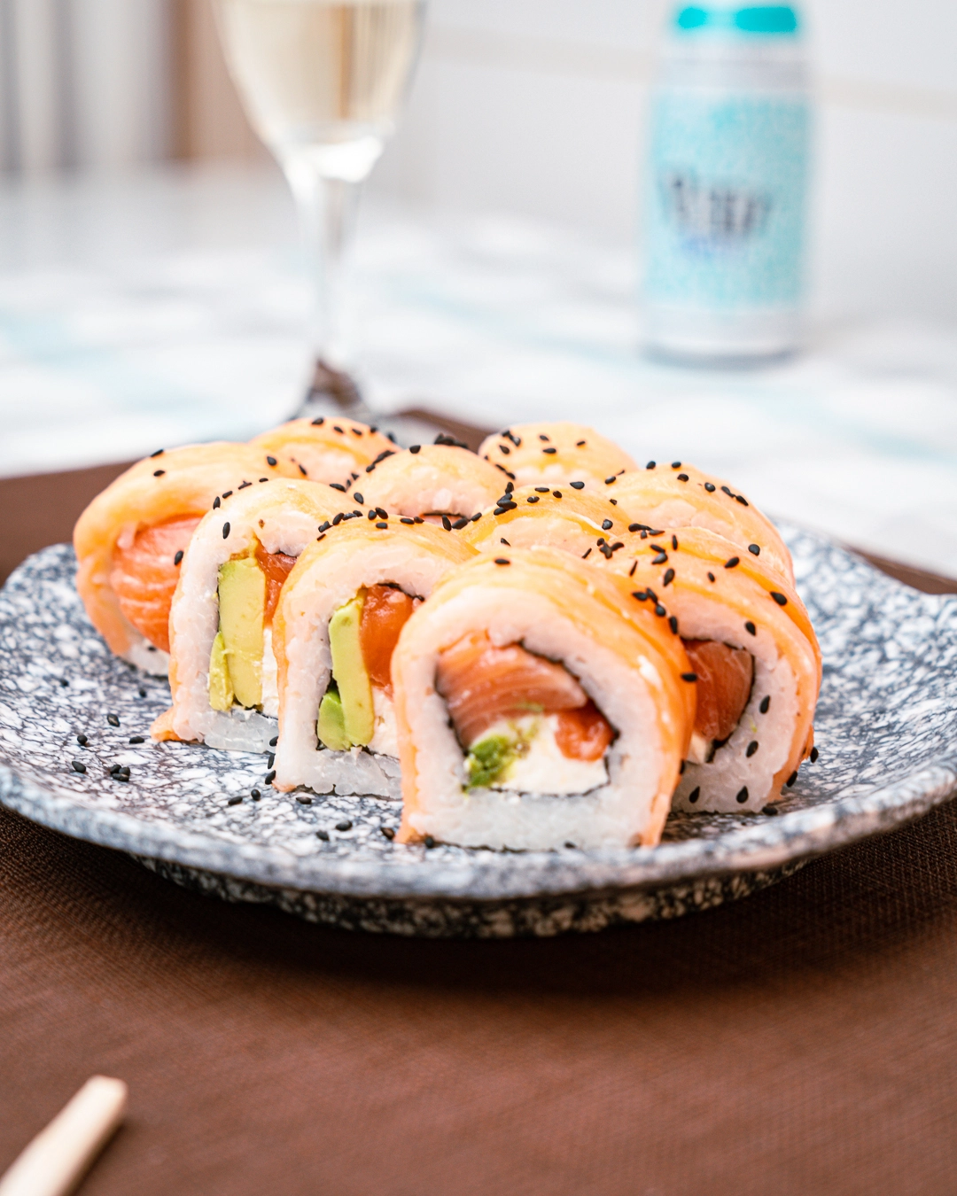 Delicioso sushi fusión de Kappo Sushi